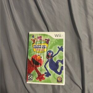 Wii Sesame Street: Ready, Set, Grover! - Green Case